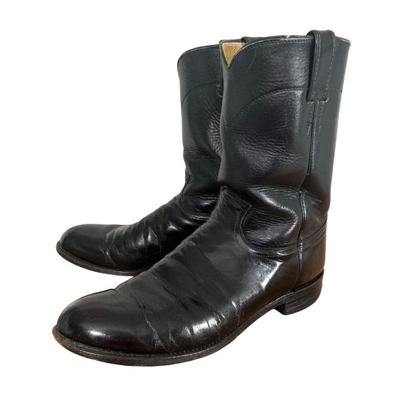 Justin Boots Shoes Justin Mens 1 D Cowboy Boots Ropers Collection